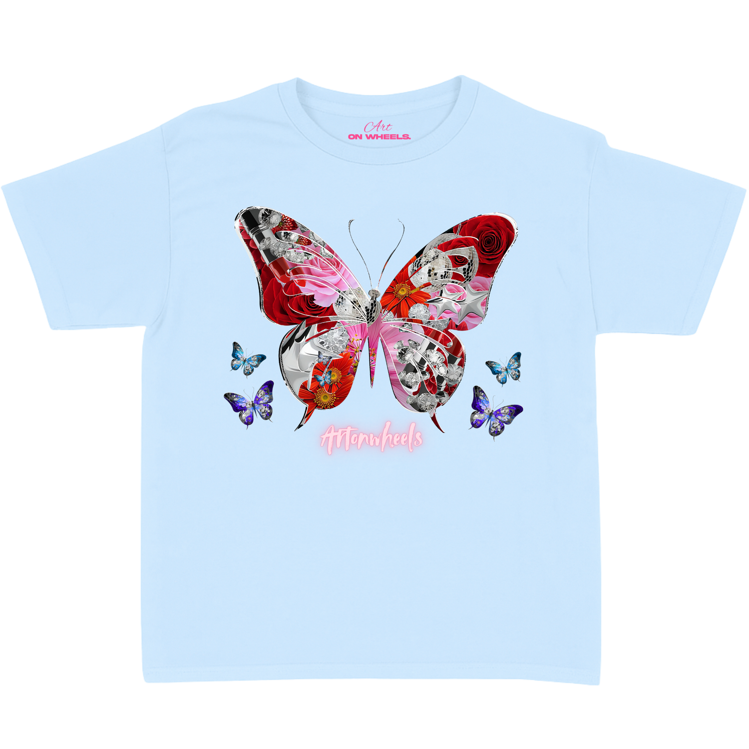 Fire Butterfly Baby tee