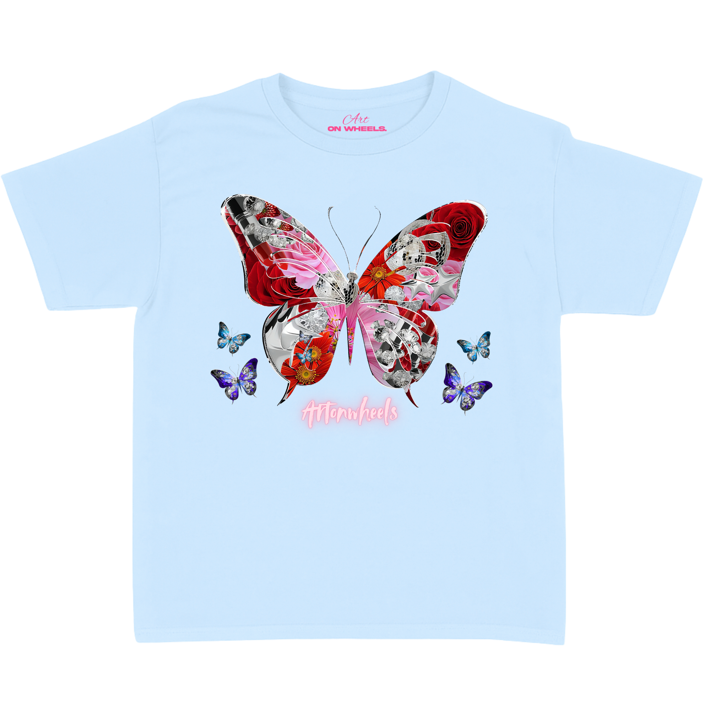 Fire Butterfly Baby tee