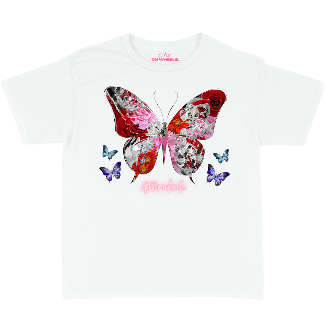 Fire Butterfly Baby tee
