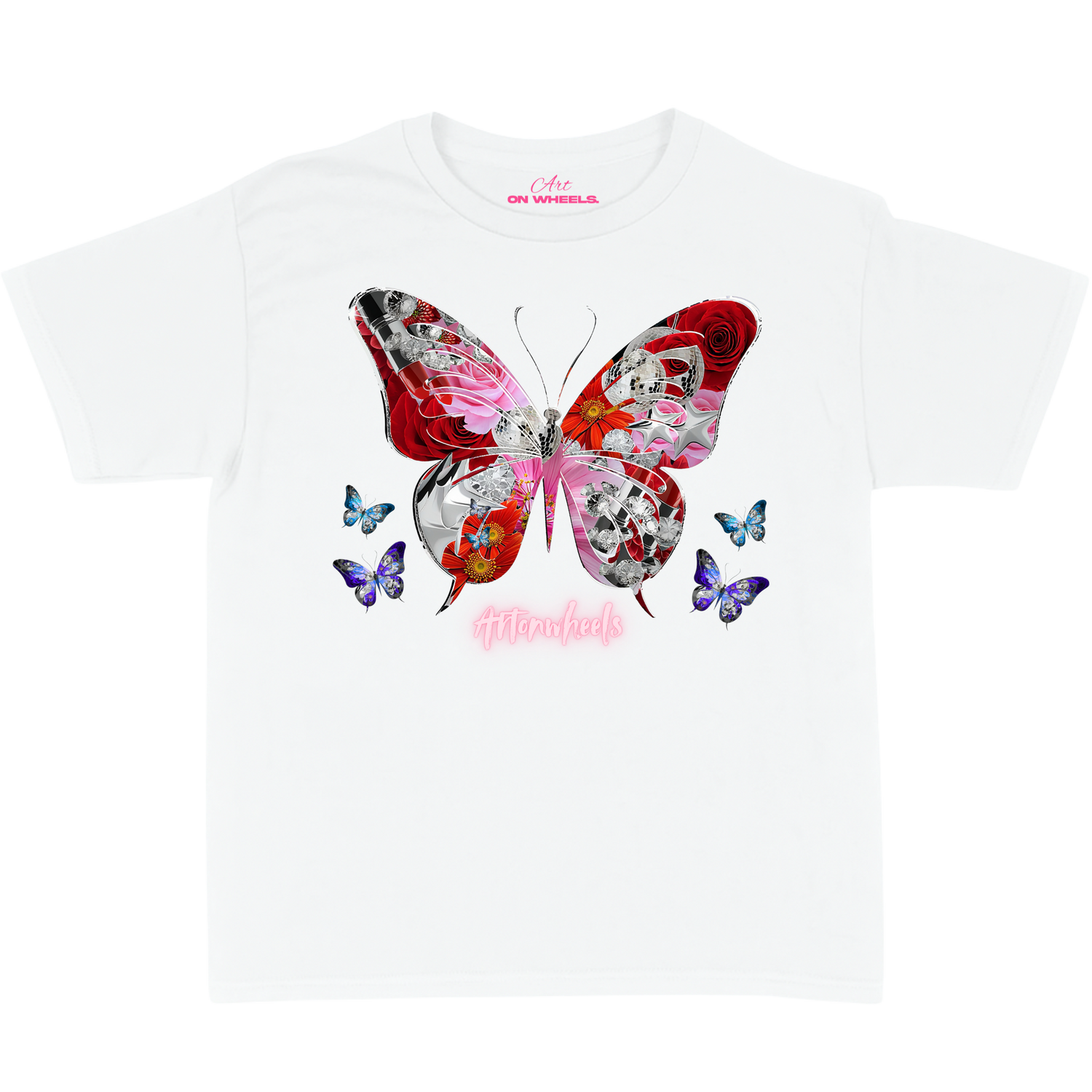 Fire Butterfly Baby tee