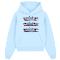 Blue Cherry Ride Hoodie