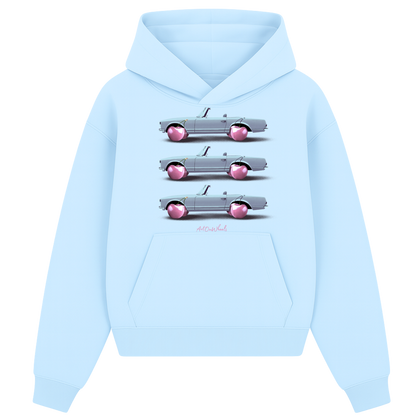 Blue Cherry Ride Hoodie