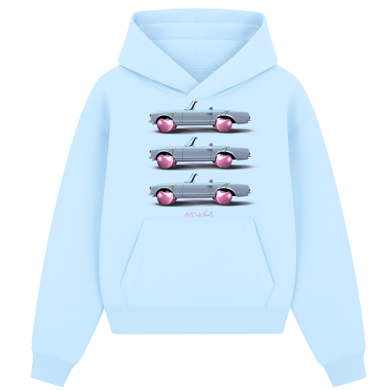 Blue Cherry Ride Hoodie