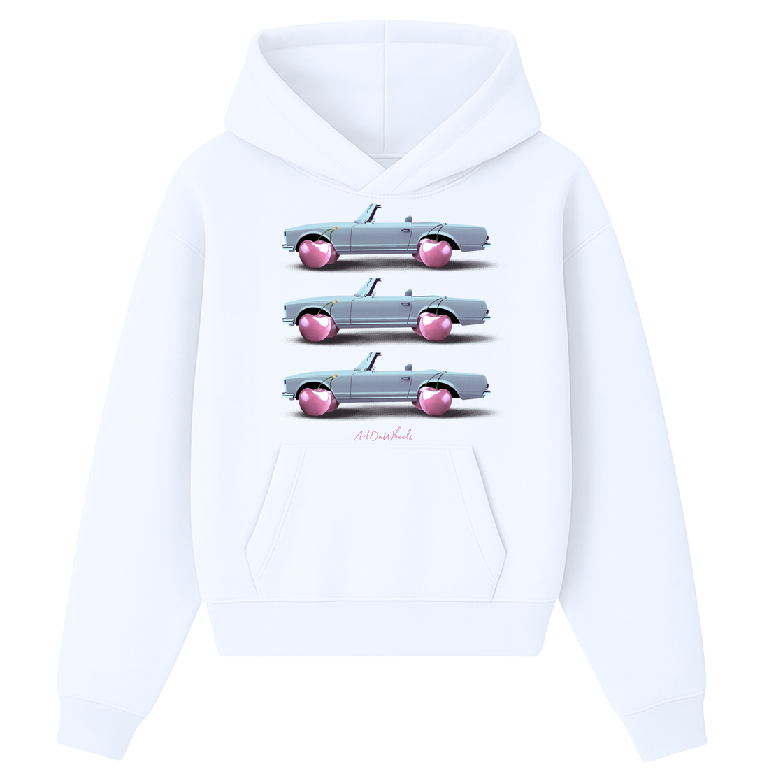 Blue Cherry Ride Hoodie