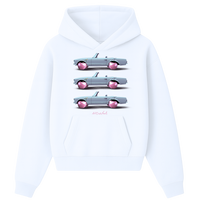 Blue Cherry Ride Hoodie
