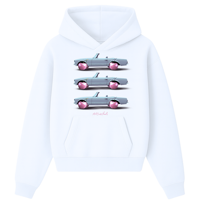 Blue Cherry Ride Hoodie