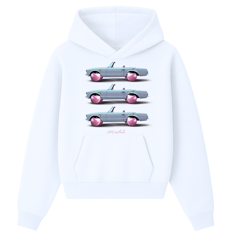 Blue Cherry Ride Hoodie