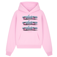 Blue Cherry Ride Hoodie