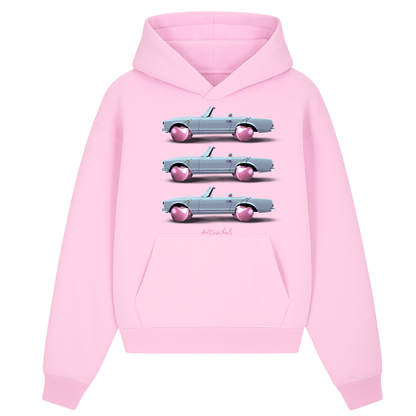 Blue Cherry Ride Hoodie