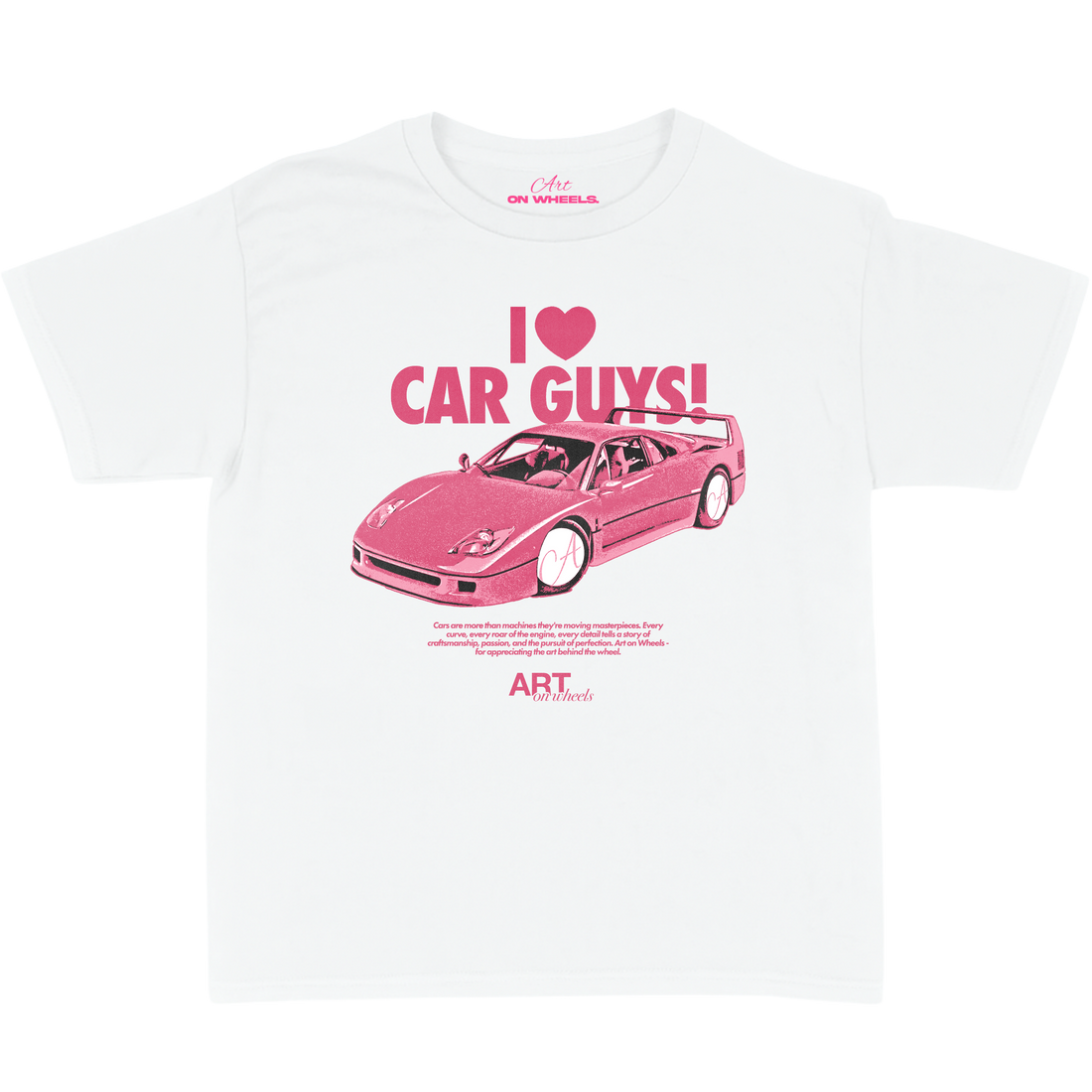 Love car guys baby tee