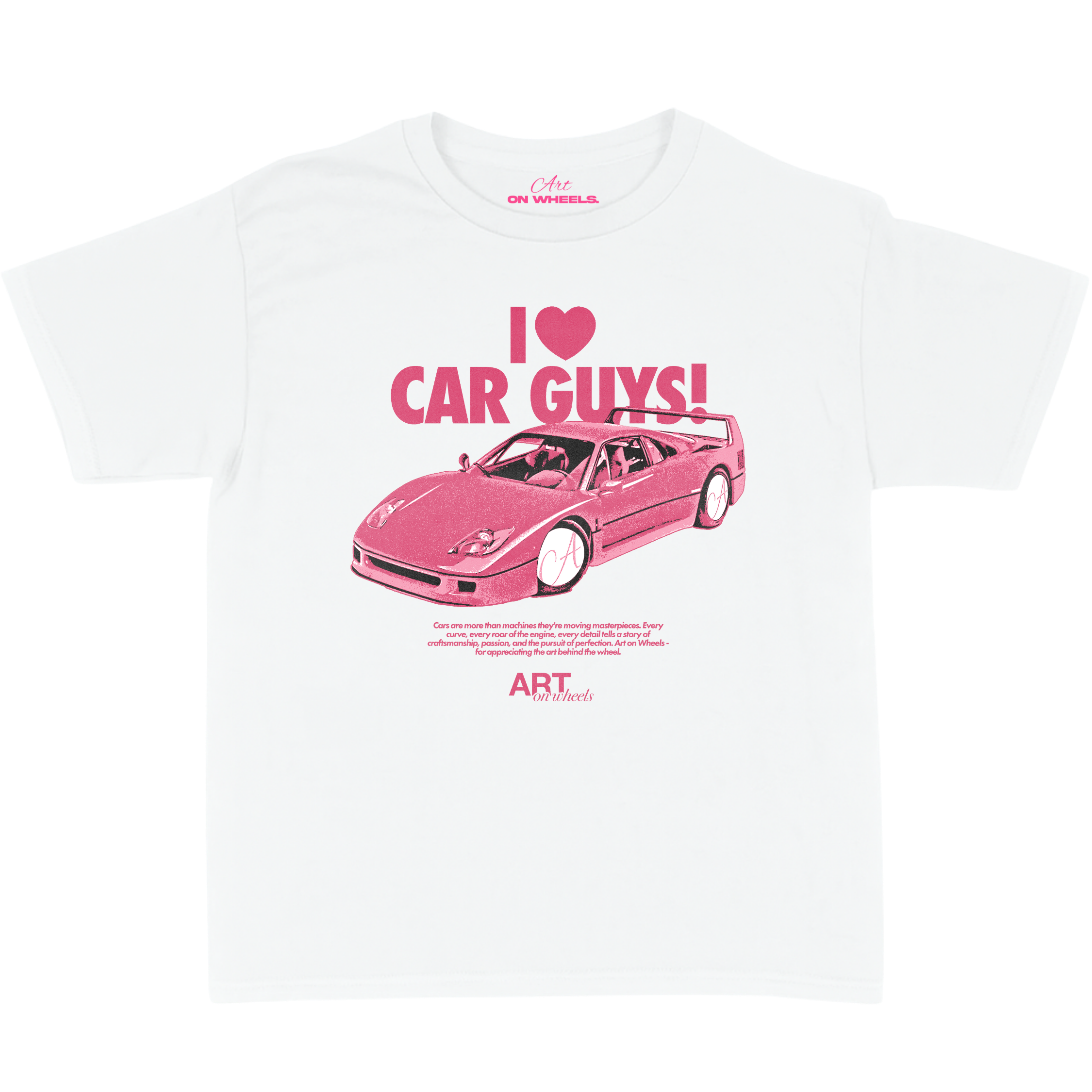 Love car guys baby tee