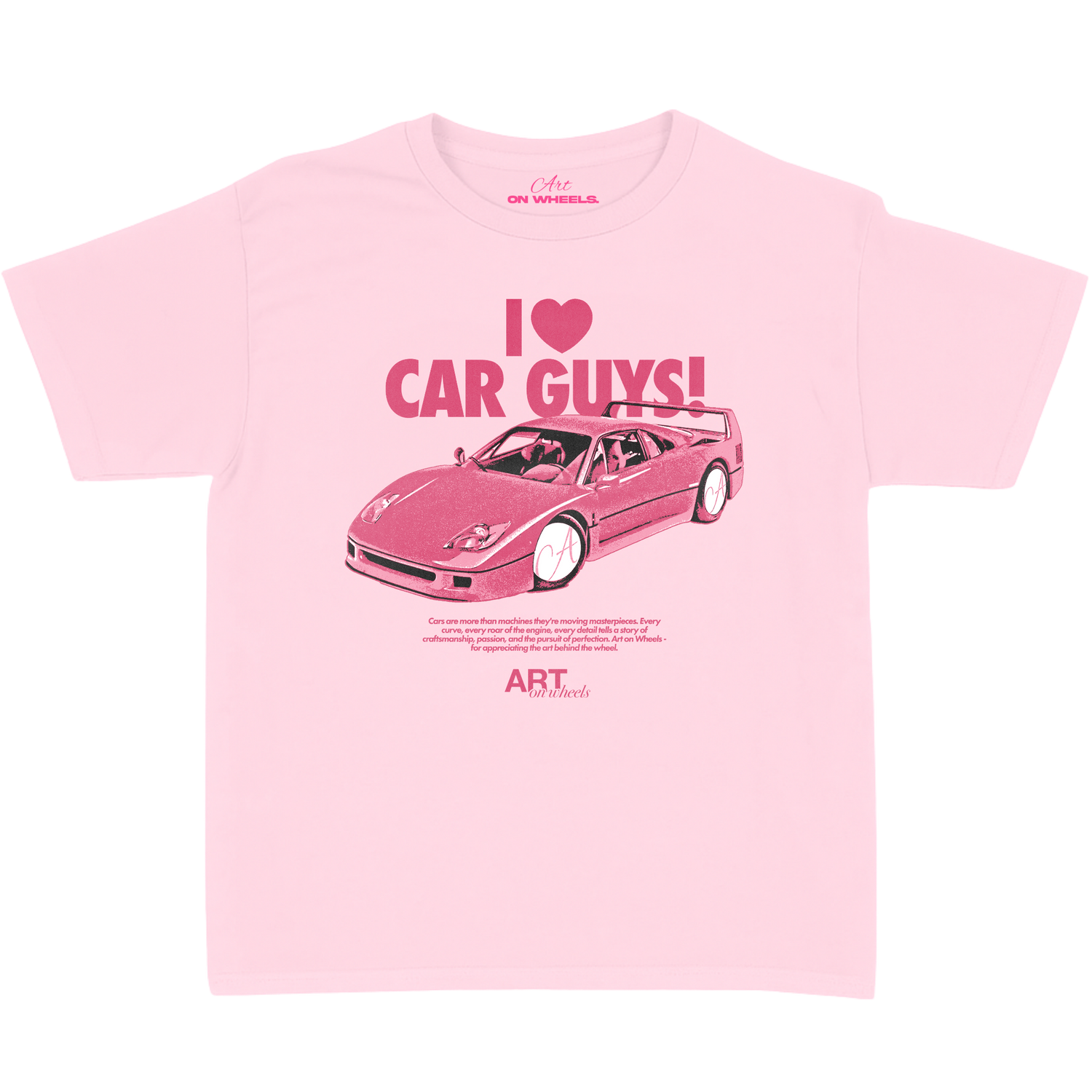 Love car guys baby tee