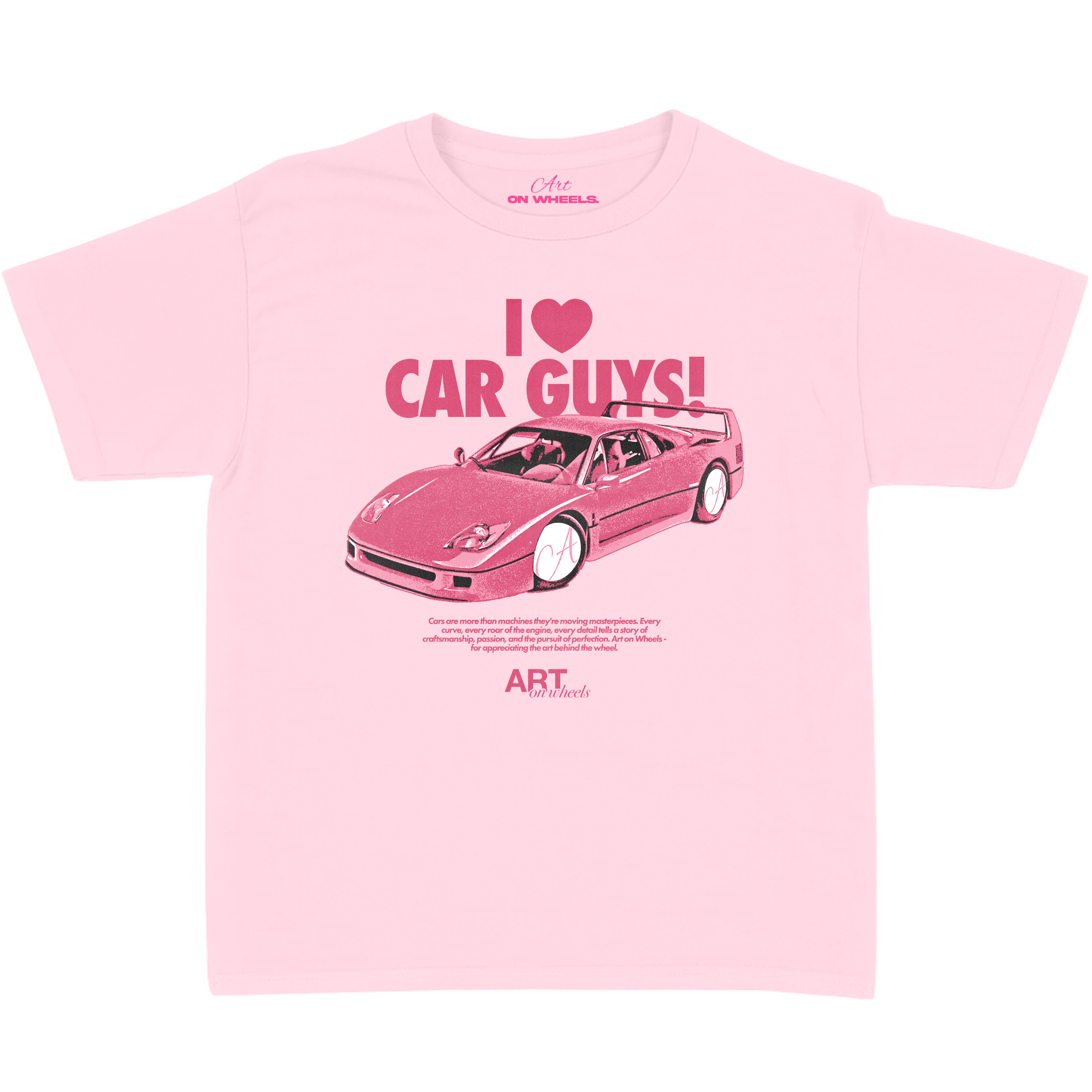 Love car guys baby tee