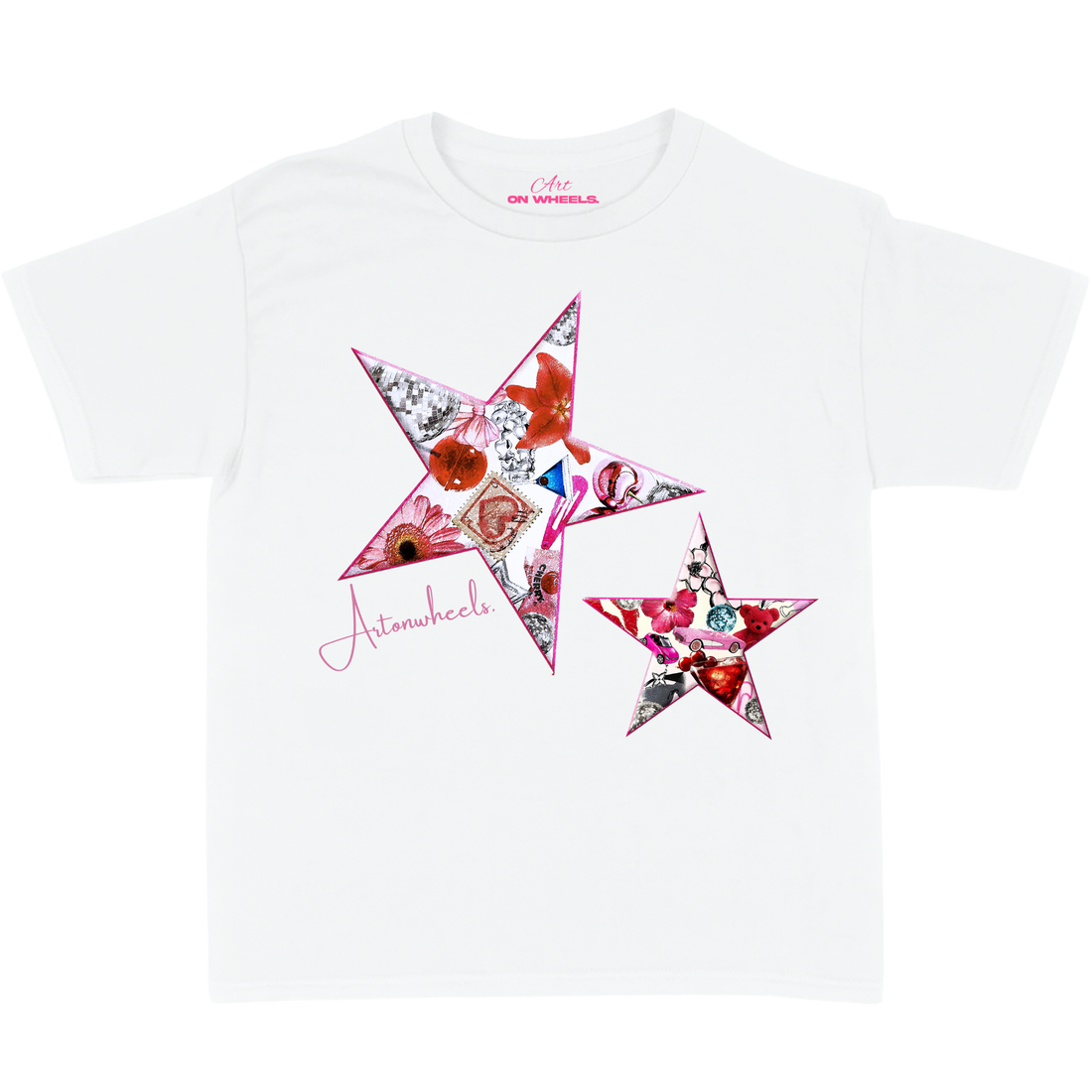 Fire star baby tee