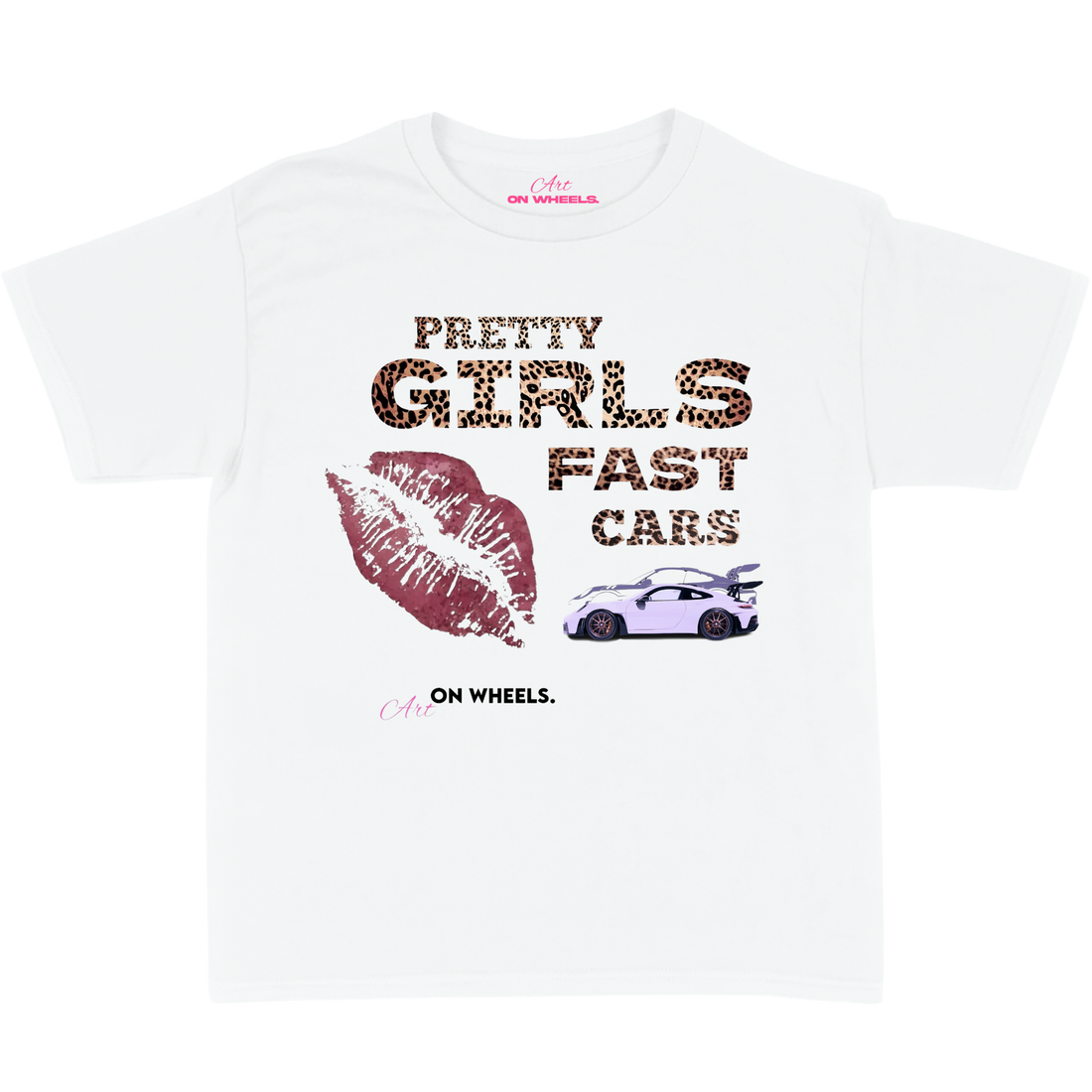 Love fast cars baby tee