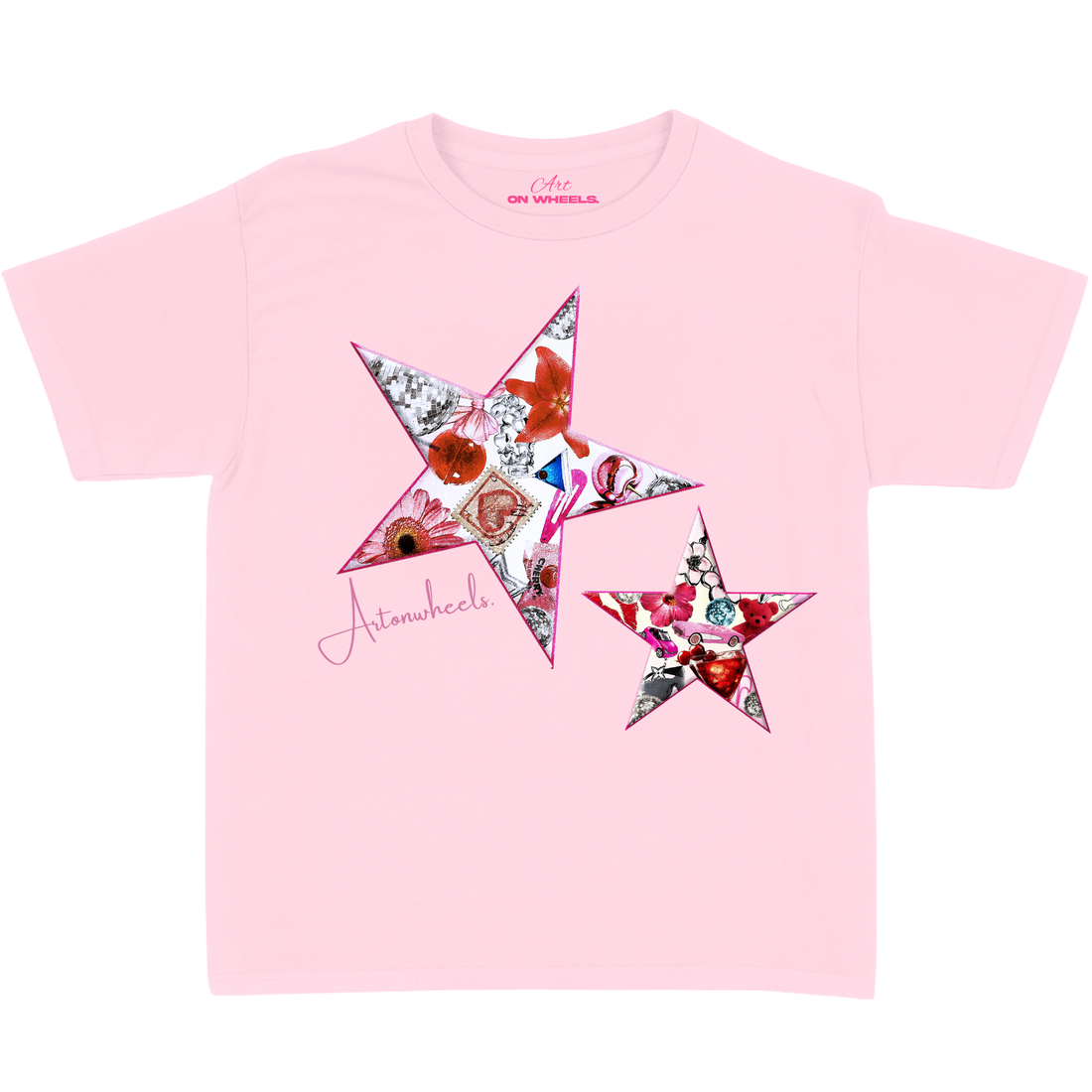 Fire star baby tee