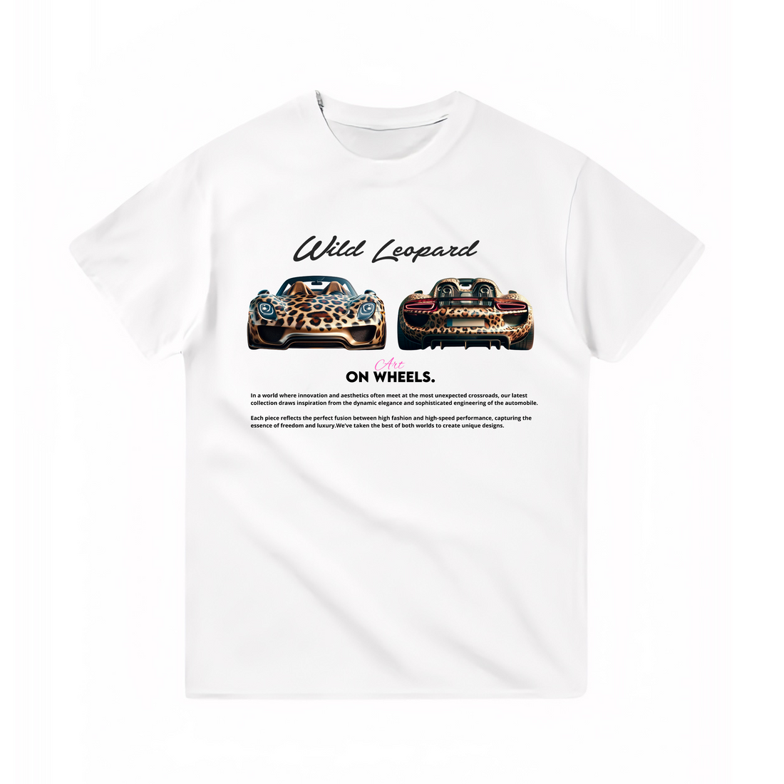 Wild leopard tee