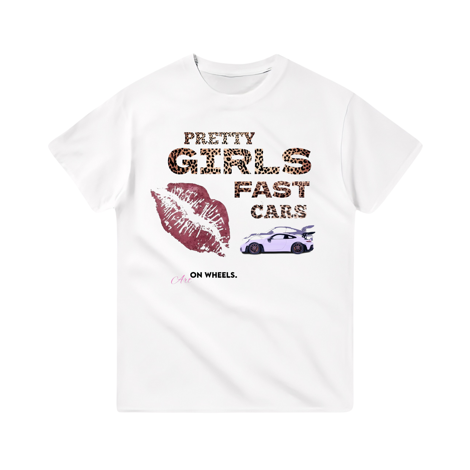 Pretty girls love fast cars tee